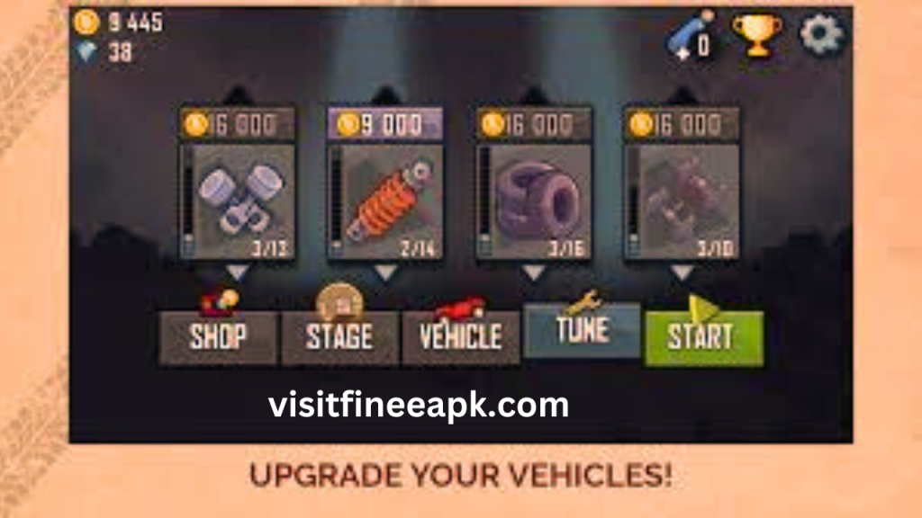 Hill climb Racing Mod APK