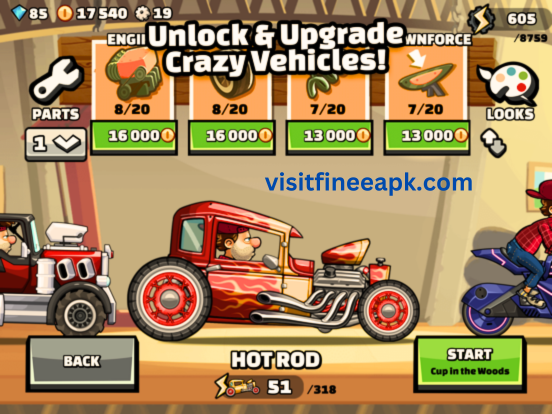 Hill climb Racing Mod APK